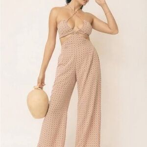 Geometric Print Jumpsuit